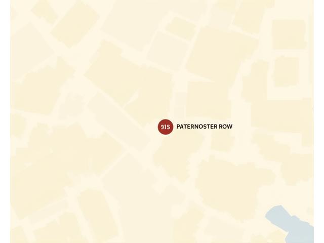 Map showing Penny & Thyme Bakehouse location in London